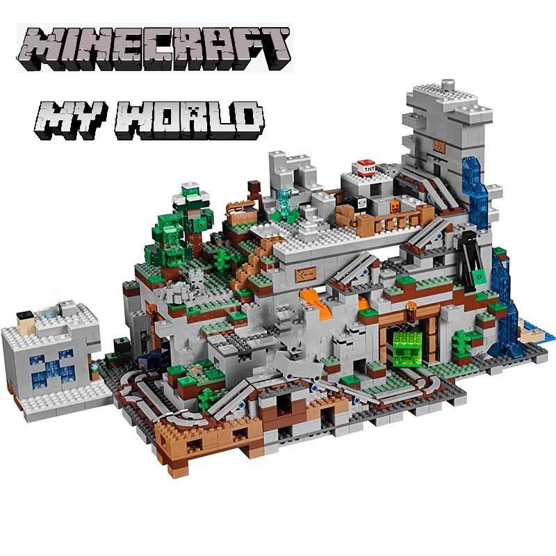لگو ماینکرافت غار کوهستان Minecraft The Mountain Cave 76010 | ساختنی 2688 قطعه